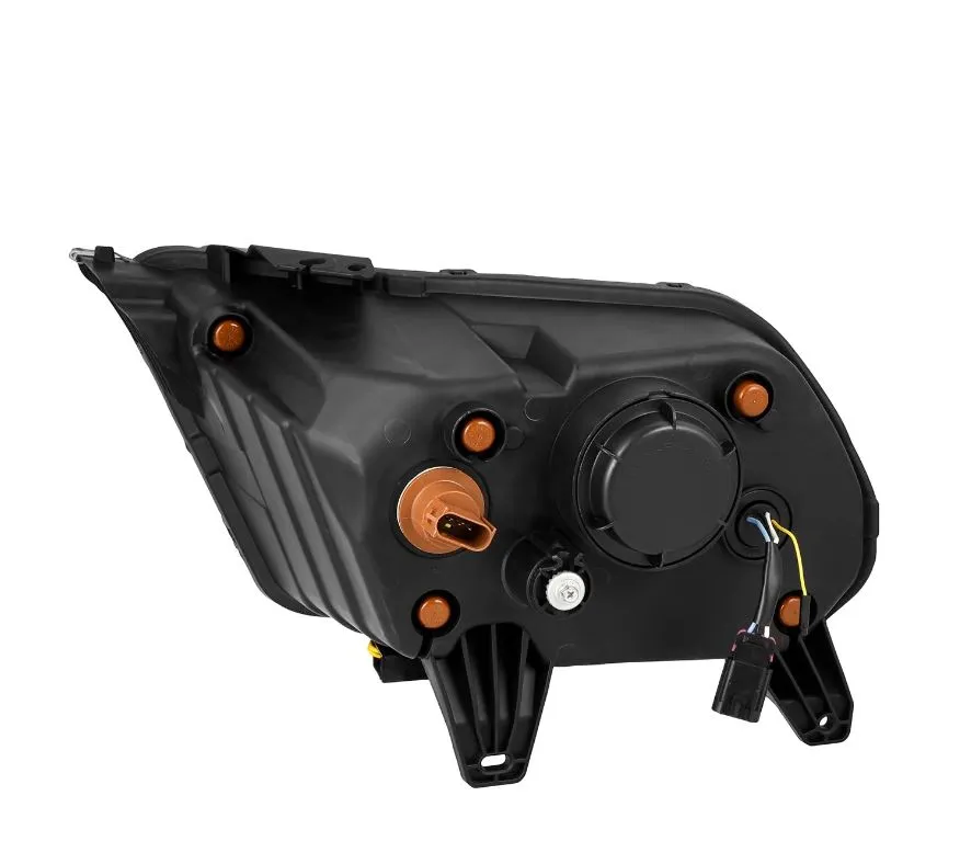 1012 Mustang Nova LED Projector Headlights W/Actvtin Light Black product image