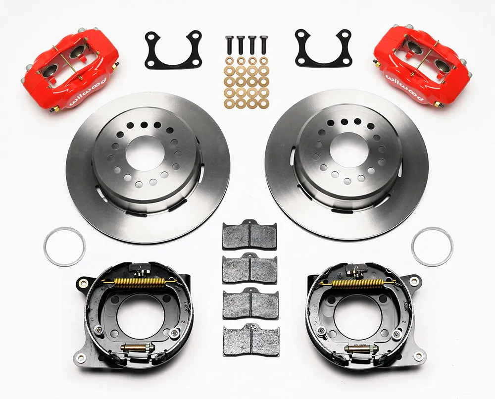 Wilwood FDLI PS P-B Kit Drilled-Red Big Ford 2.36in Offset product image