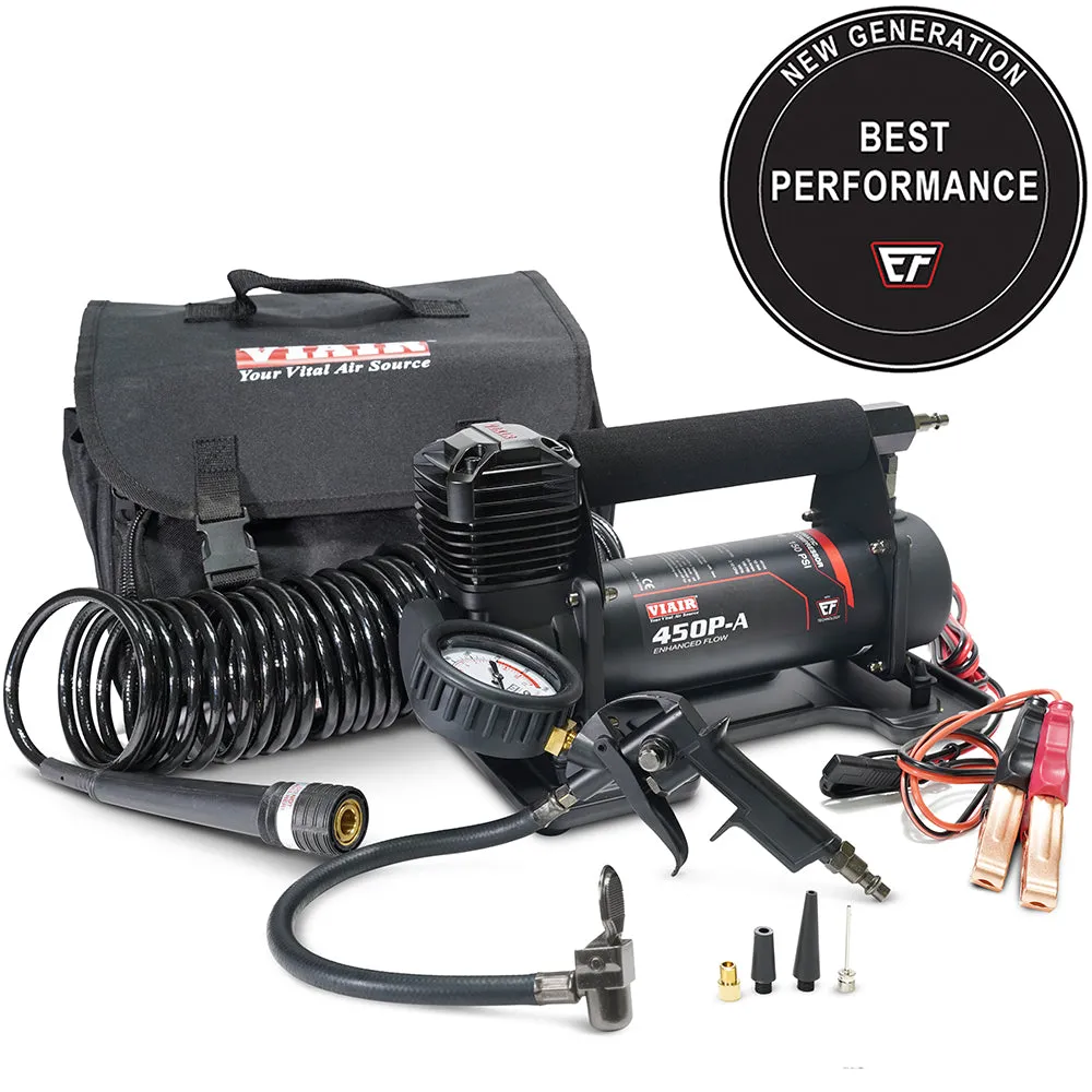 EF Model 450P Automatic Portable Compressor (12V, 100% Duty, 150 PSI) product image