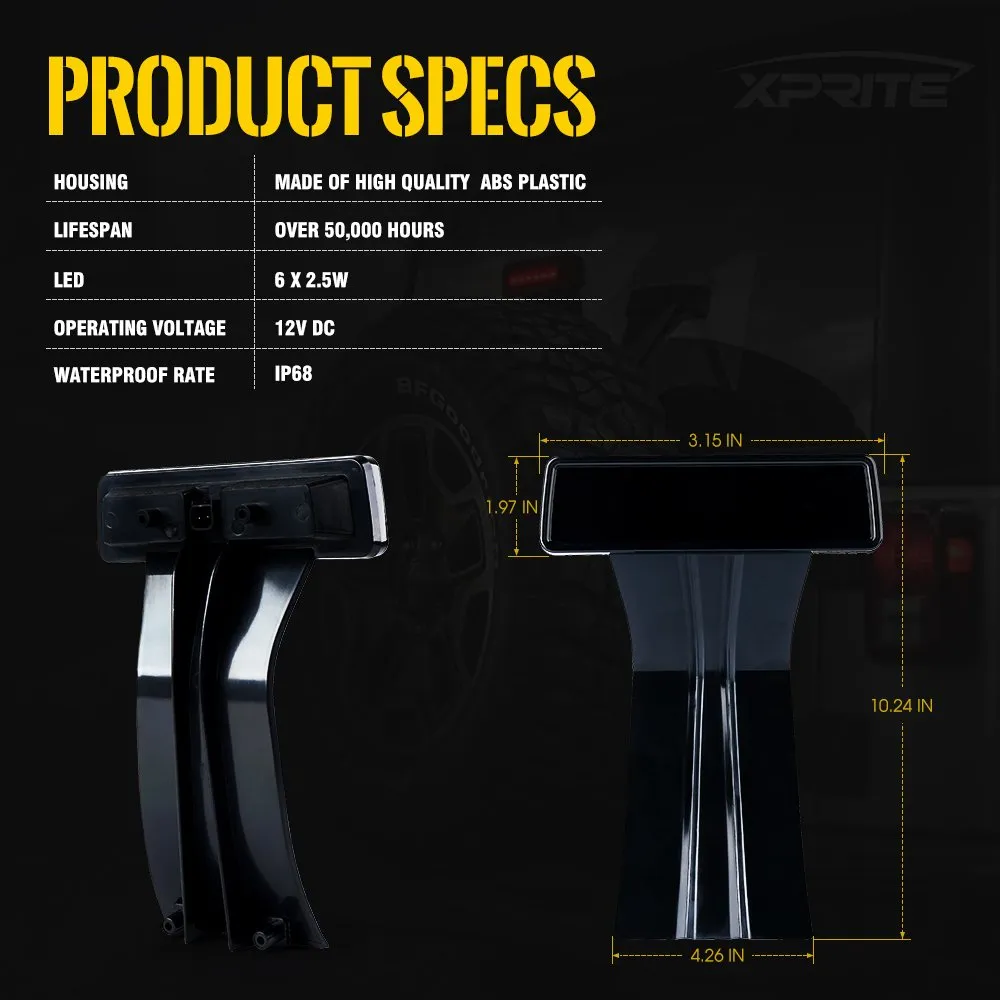 Jeep Wrangler JK 3rd Brake Light product image