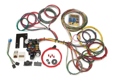 Painless Wiring 28 Circuit Classic-Plus Customizable Pickup Chassis Harness; Non GM Keyed Column;