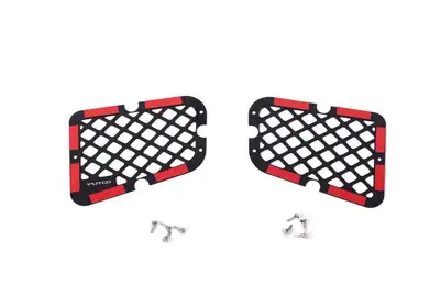 Putco 1318 Wrangler Rubicon Front 2pc Bumper Grille Inserts