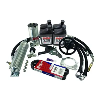 PSC Motor Sports 0711 Wrangler Jk/Jku 3.8l Power Steering Pump Reservoir And Cooler Kit For Sg688r