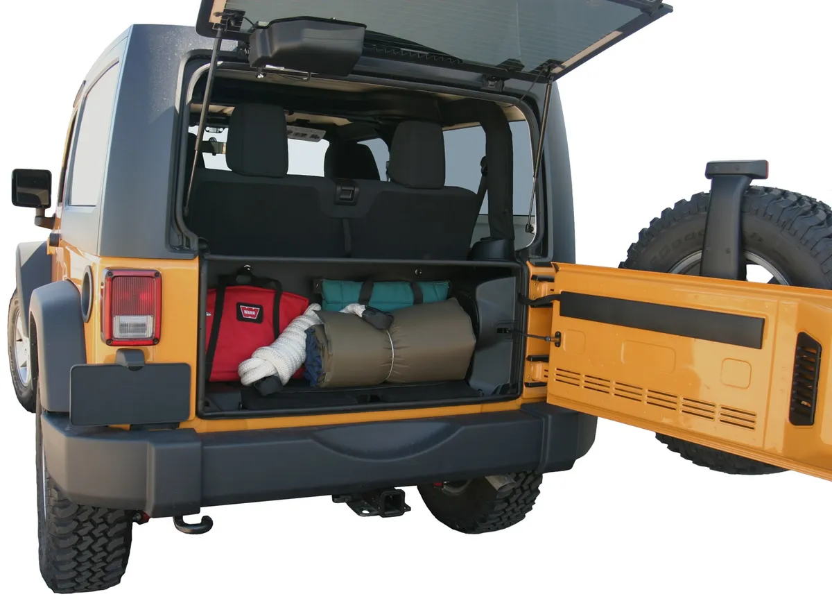 11c Wrangler Tailgate Security Enclosure Black product image