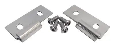 Crown Automotive Jeep Replacement Door Hinge Bracket Set 1997-2006 TJ Wrangler;1987-1995 YJ Wrangler;1955-1983 CJ-5;1955-1975 CJ-6;1976-1986 CJ-7;1981-1986 CJ-8