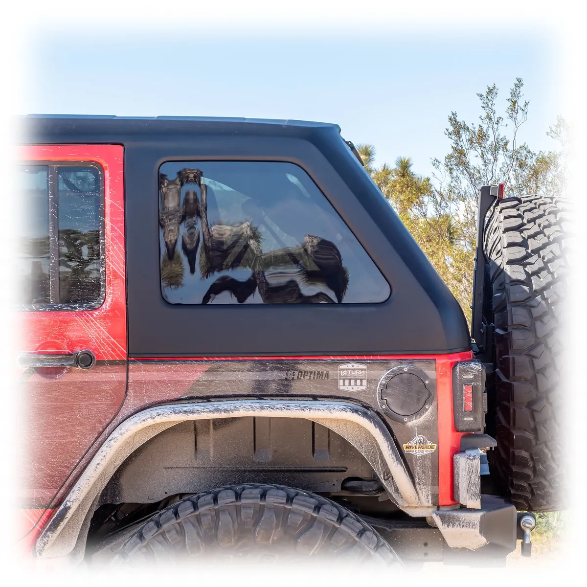 Fastback Hard Top for Jeep Wrangler JK Unlimited 4-Door product image