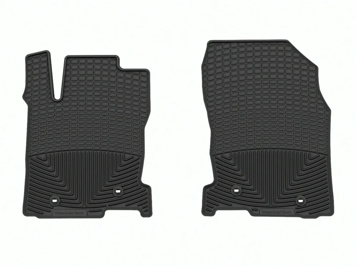 Weathertech BlackFront Rubber MatsLexusNX2015 - 2021