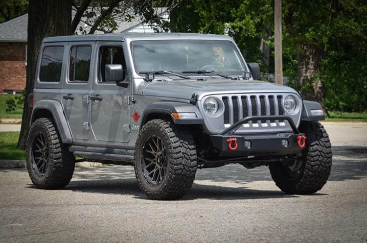 Bumpers 2018 to Present Bull Bar includes Fog Light Provision Texturized Black product image