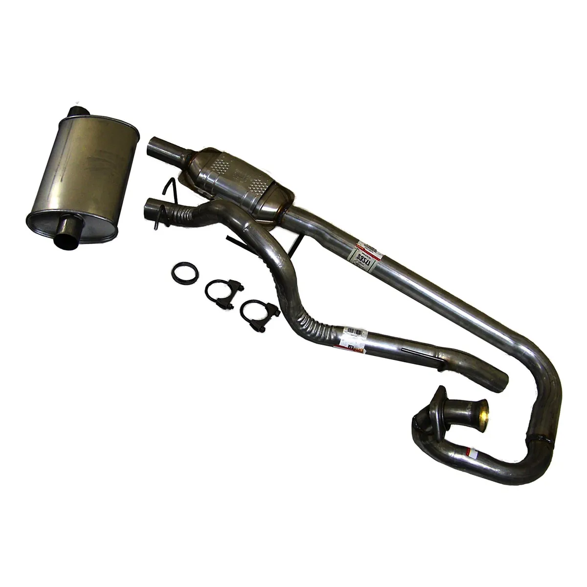 1997-1999 Wrangler TJ with 4.0L engine; Muffler & Tailpipe product image
