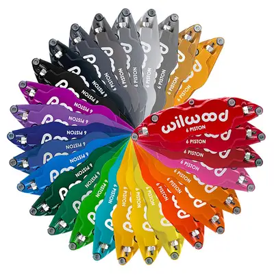 Wilwood Brakes Wilwood CALIPERD8-4FRONT1.881.25 ROTORRED