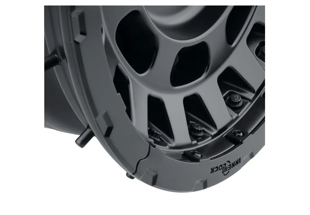 Idv Icon Alloys Hammer Pro Sat Black - 17 x 8.5 / 6 x 5.5 / 0mm / 4.75 bs 21017858347sb product image