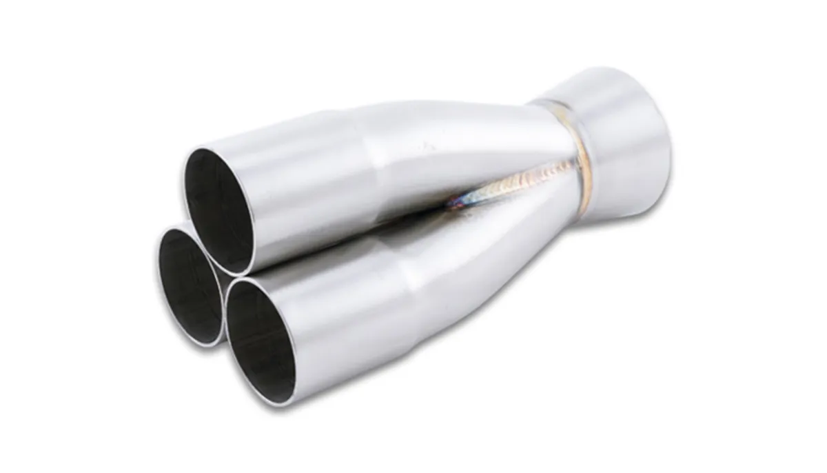 Vibrant Performance - 10332 - 3-1 Merge Collector, 1.625 in. Inlet I.D.; Merge O.D. - 2.00 in.; Outlet O.D. - 2.50 in. product image