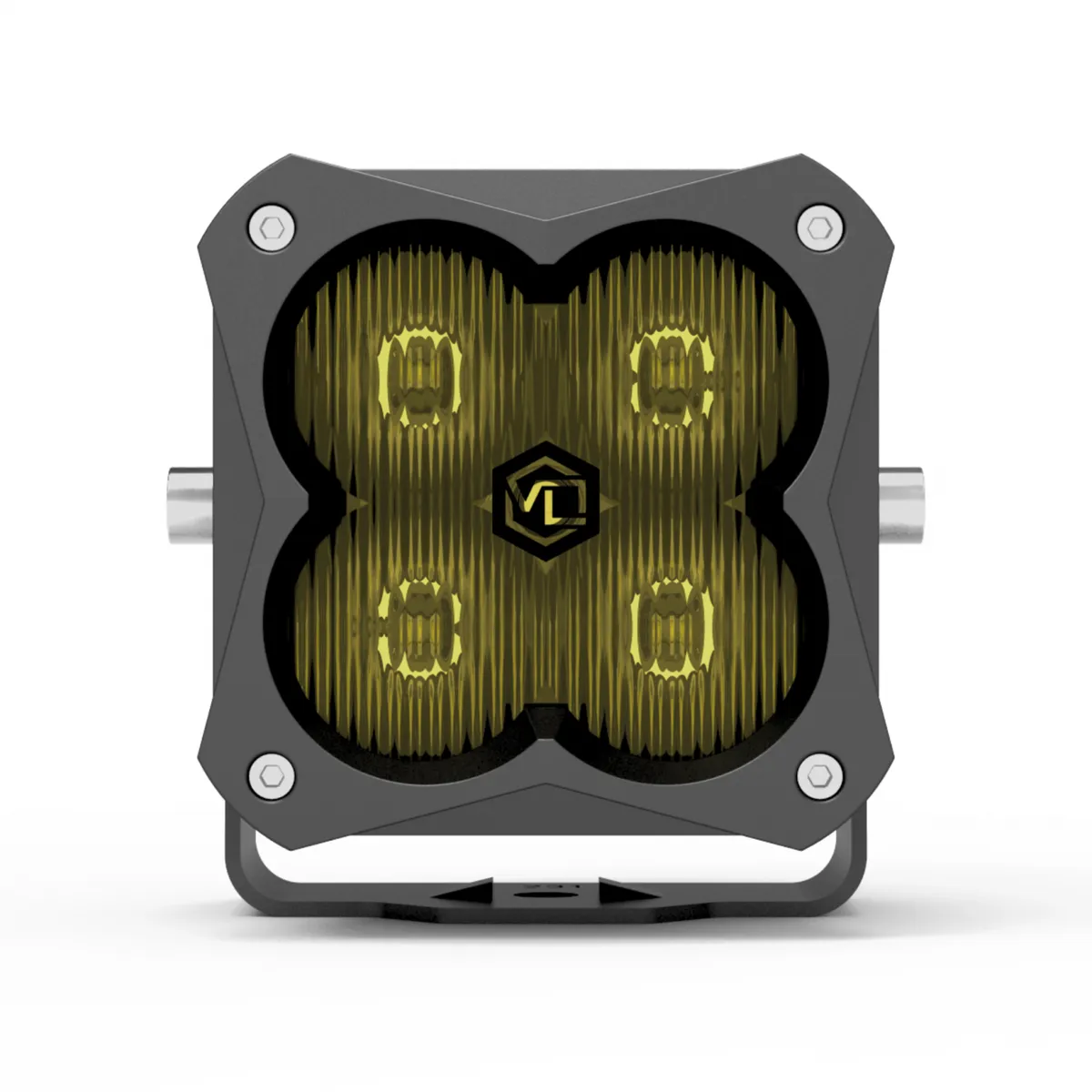 FNG 3 RR SAE 3 Inch Backlit Driving Light Pods Yellow Dot/SAE Pair Vivid Lumen product image