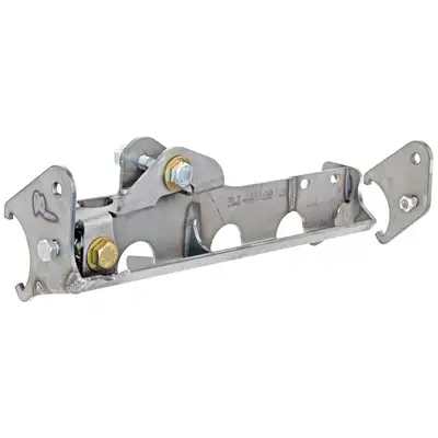 aFe Power Trac Bar Relocation Brackets; High Steer; Front Trac Bar Relocation; Ram Assist Steering Mount Axle Bracket;