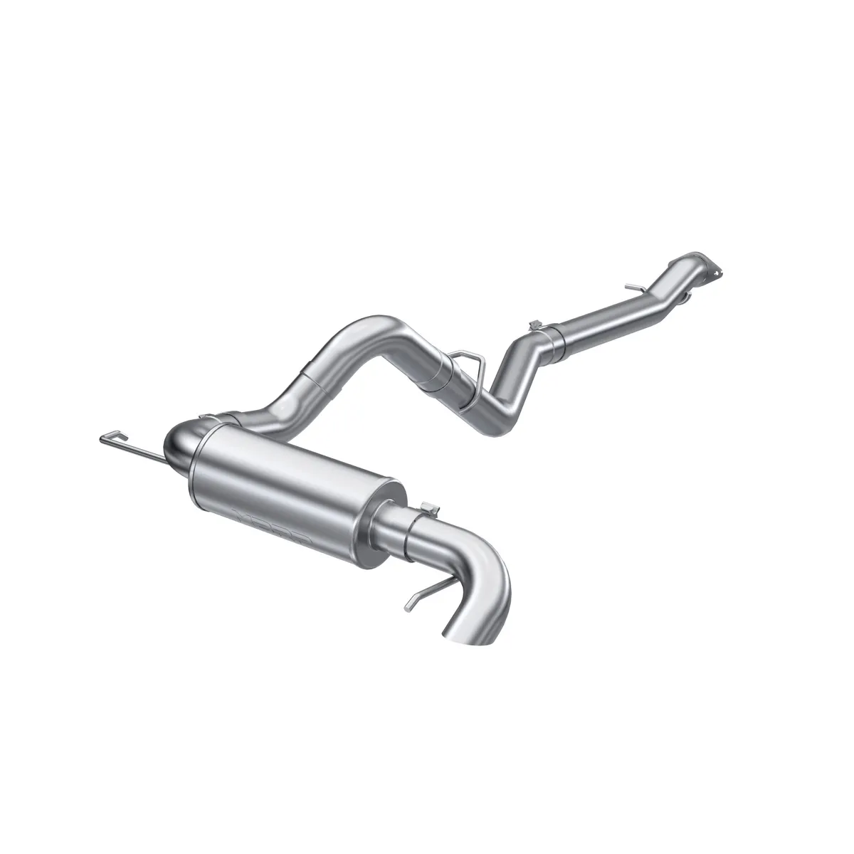 3 inch Cat-Back Single High Clearance Rear Exit 2021-Up Ford Bronco T304 Stainless Steel MBRP product image