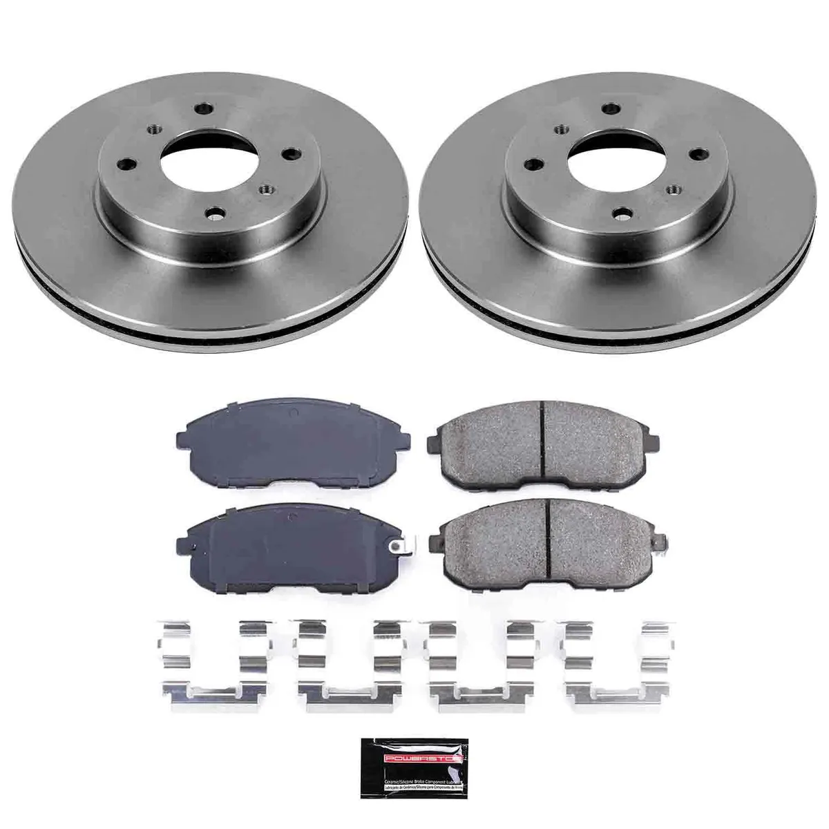 Autospecialty Brake Kit Front 1999-2002 Infiniti G20 1993-2001 Nissan Altima 2000-2006 Nissan Sentra product image