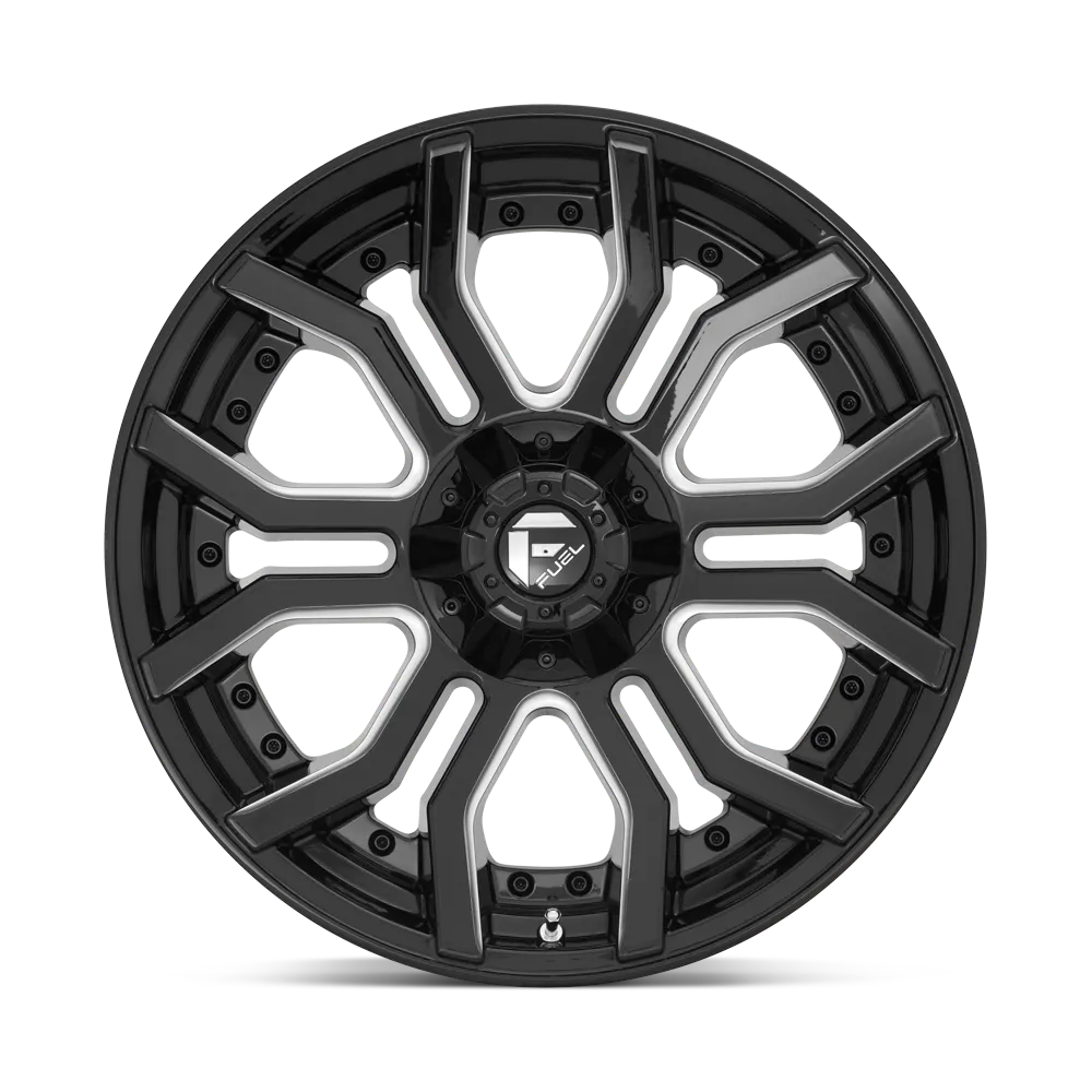 D711 20x9 5x5.0 5.5 Gl-Blk-Mil 01mm product image