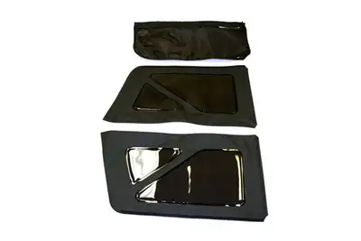 Mopar Mopar Soft Top Tinted Window Kit - Black - 07-20 JK 2dr