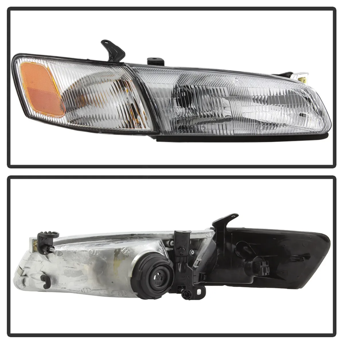 9799 Camry OEM Style Headlights With Corner Lights 4pcs Chrome product image