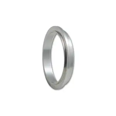 Vibrant Performance Turbo Outlet Flange; 77.7mm Crmd; 1.8mm Crmdh; 3.6mm Apex w; 12.9mm Thickness; 90.18mm Flange Od; 2.5mm Tube Recess Depth; For Garret Gt30/Gt35/Gtx30/Gtx35; 304 Stainless Steel;