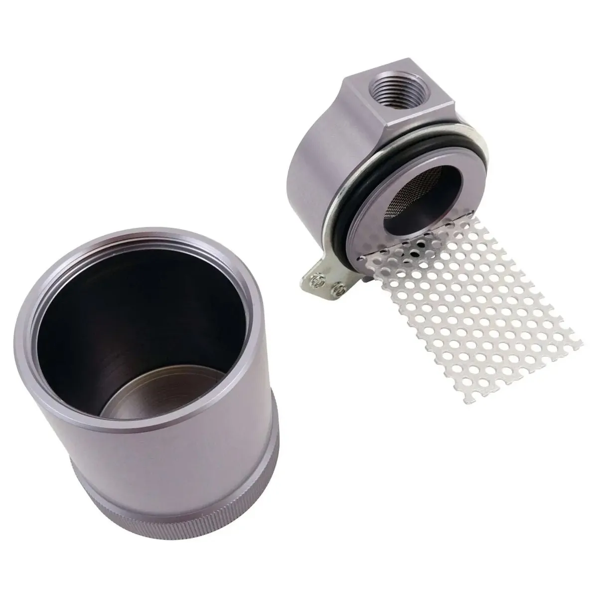 Dodge Challenger Charger 300C 6.1 Oil Separator Kit With Billet Aluminum Catch Can 05-10 product image