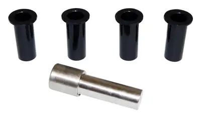 Crown Automotive Jeep Replacement Door Hinge Delrin Bushing Kit For 0718 Jeep JK Wrangler w/ 2 Doors (4 Bushings)