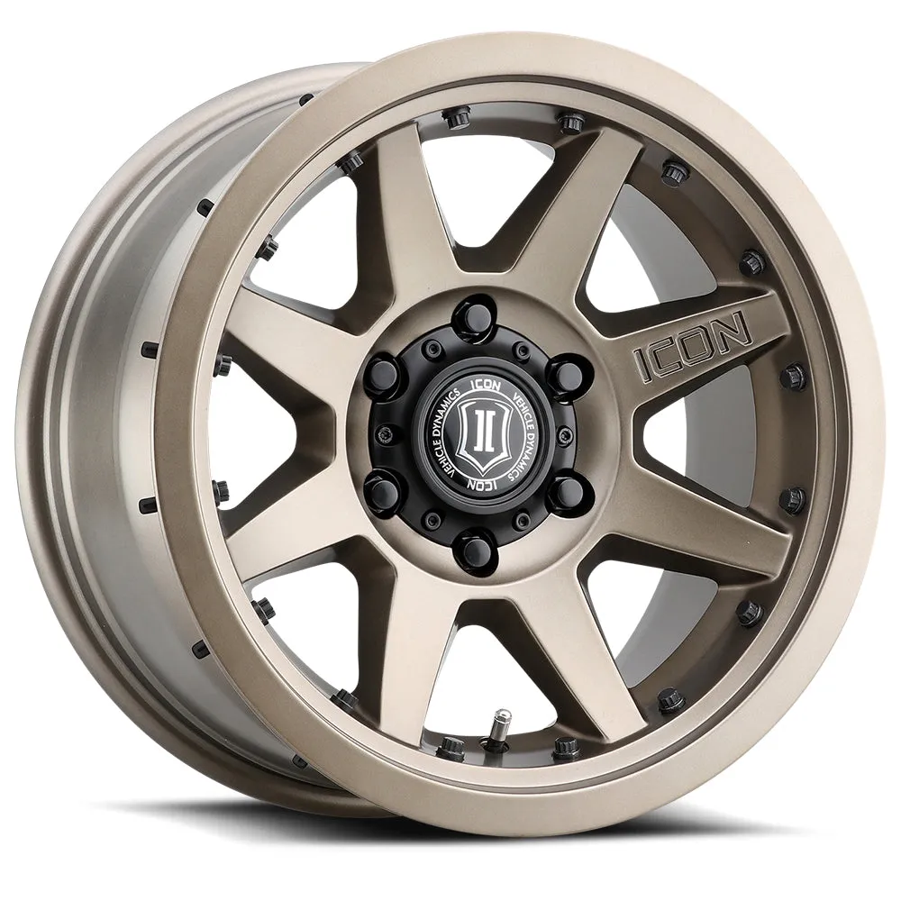 17 Rebound Pro Wheels Size 17x8.5 Finish Sat Black Bolt Pattern 6 x 135 Backspace 5 Offset 6mm product image