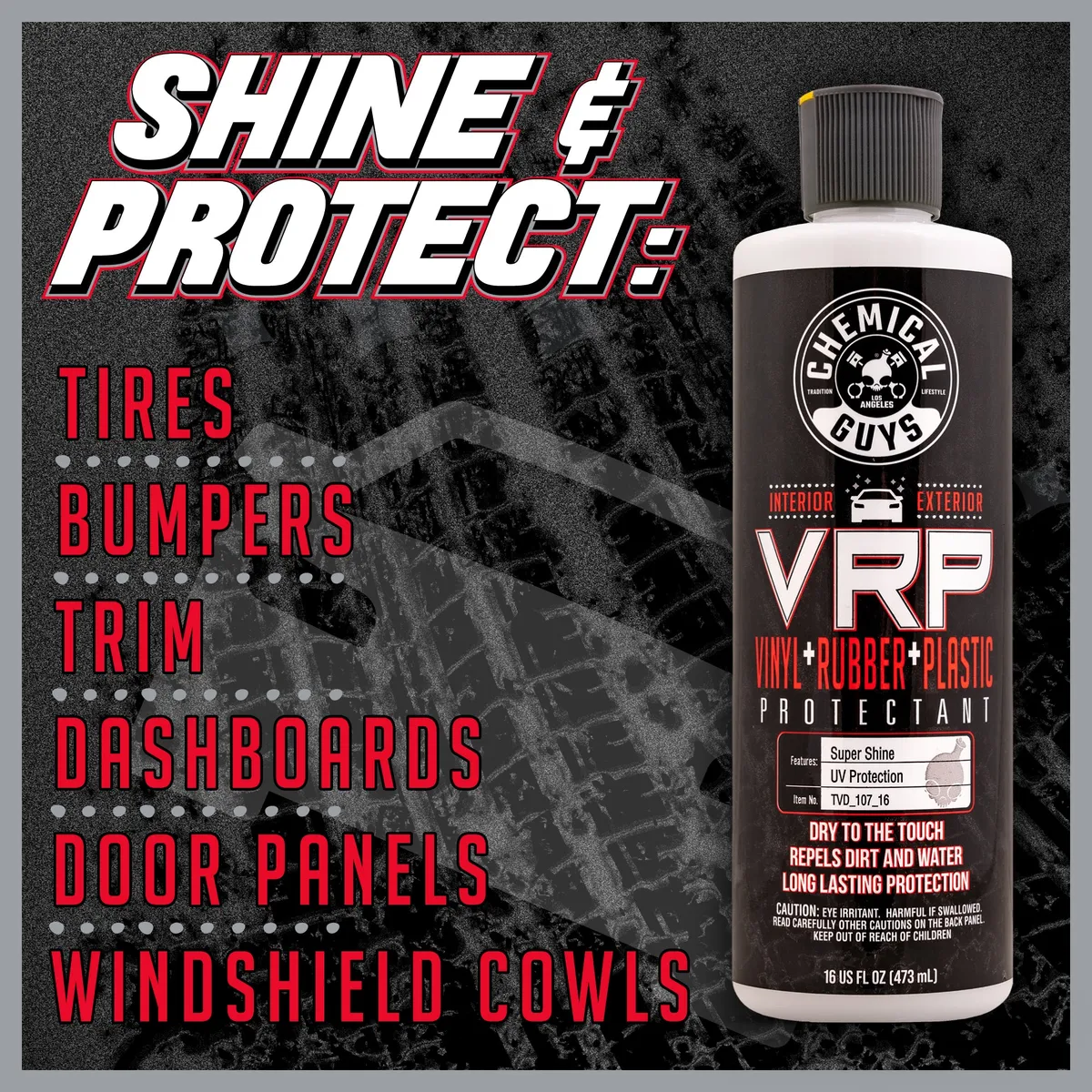 Extreme v r p Dressing Dry to Touch Vinyl/Rubbertire & Plastic Restorer+protectant (1 Gal) product image