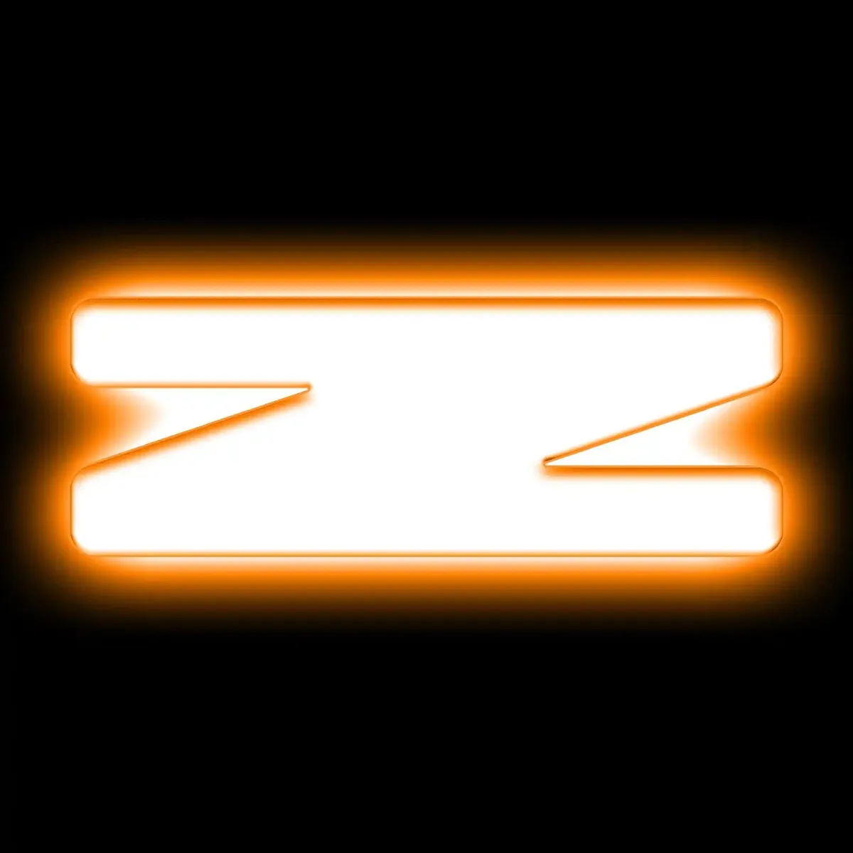 ORACLE Lighting Universal Illuminated LED Letter Badges - Matte Black Surface Finish - E product image