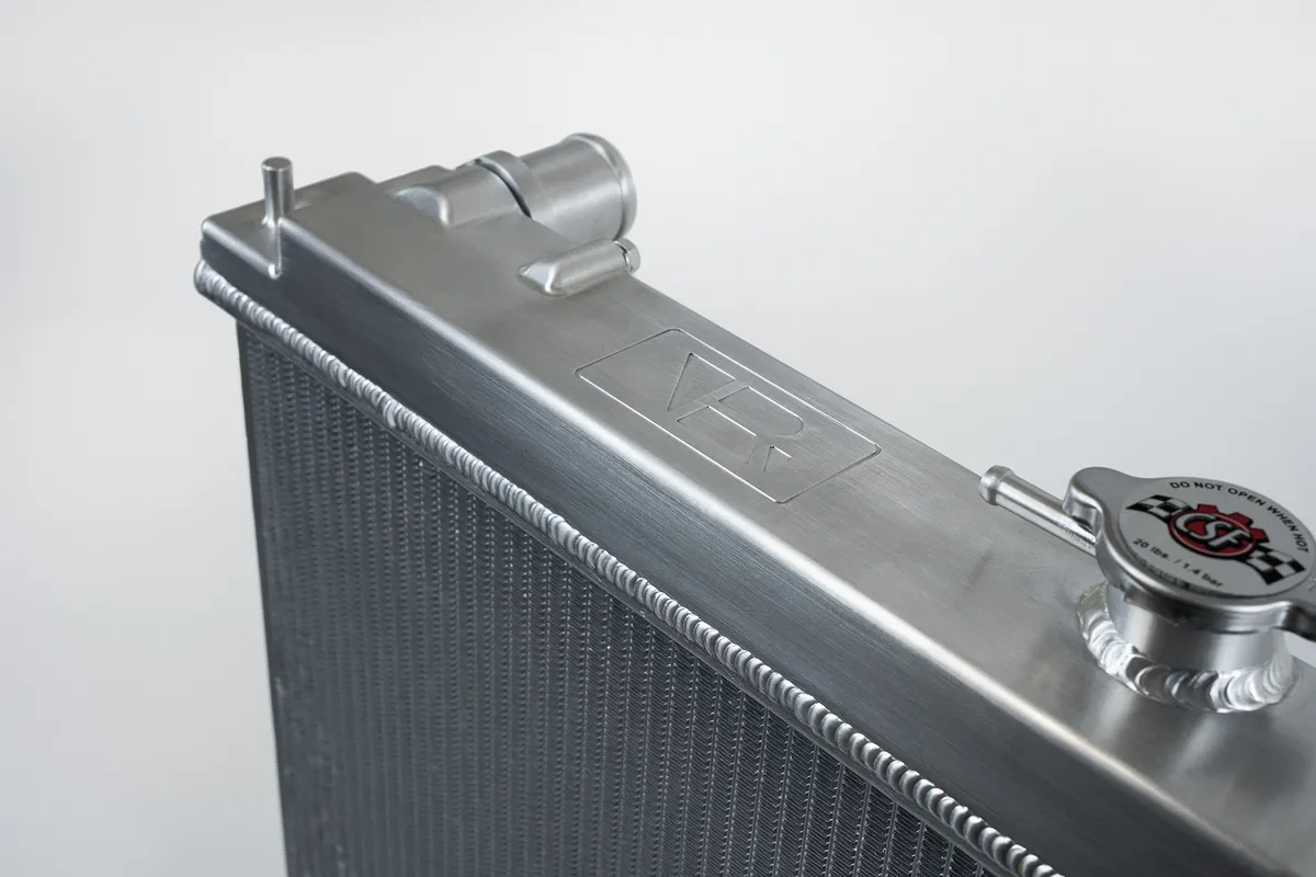 CSF Cooling - Racing & High Performance Division 7219 R33 Skyline GT-R/GTS Full Billet Aluminum High-Performance Radiator - Raw Billet product image