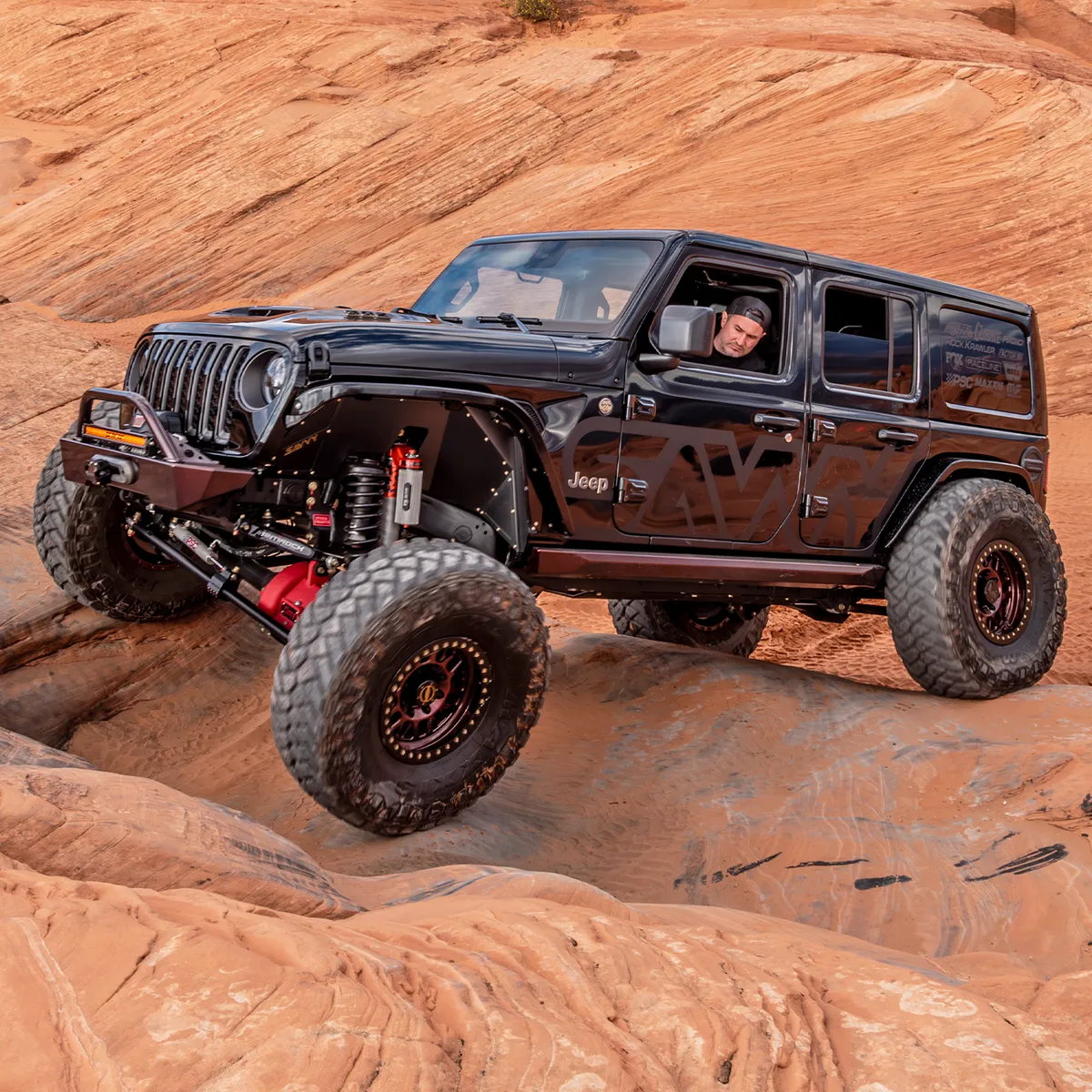 18c Wrangler Bolt On Slider Kit Raw product image