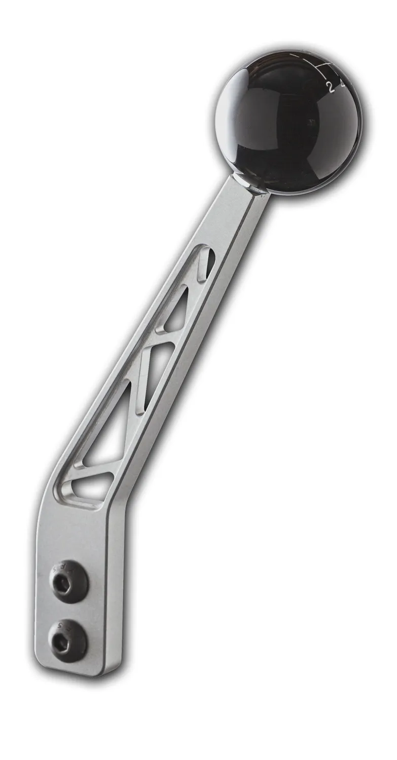 Shifter Lever; Manual; 10 in.; Hurst; Tremec; TKO-500; TKO-600; T-56; Black Anodized; Truss Shifter; product image