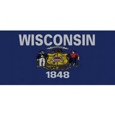 Under The Sun Inserts Wisconsin State Flag