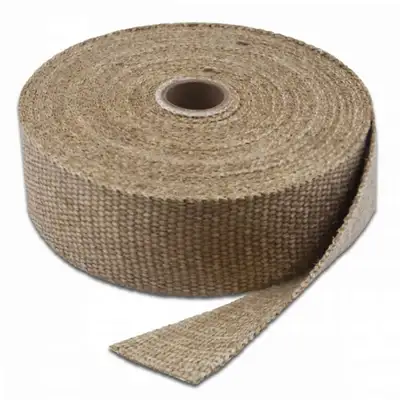 Thermo-Tec Products Exhaust Wrap 50 Foot x 1 Inch Natural Color Up To 2000 Degree F Short Roll Thermo Tec