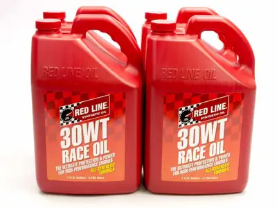 Red Line Oil 30WT Race Oil Case/4-Gal (10W30)