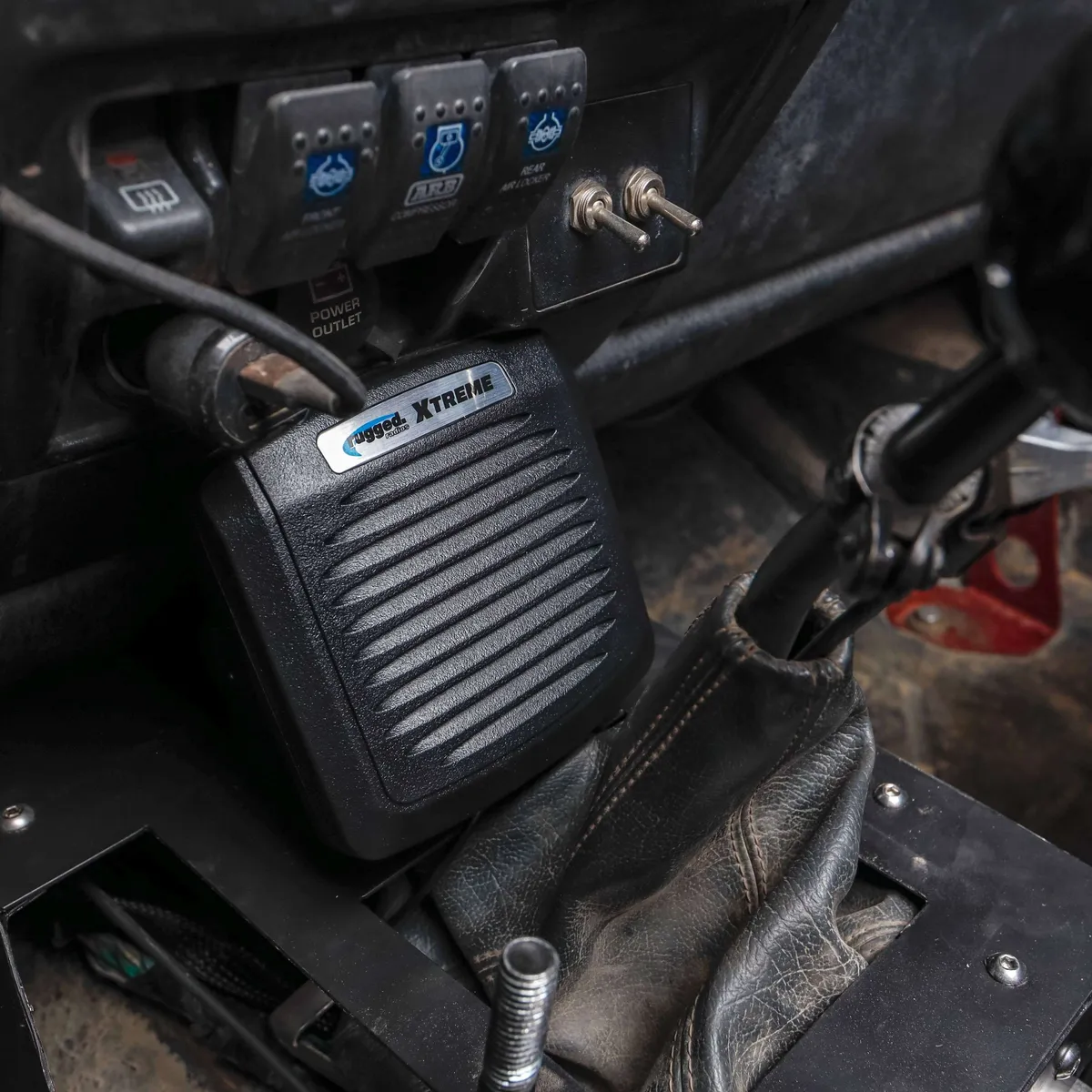 Rugged Radios Xtreme Waterproof Speaker w/ 15W Amplifier, Power and Volume Control product image