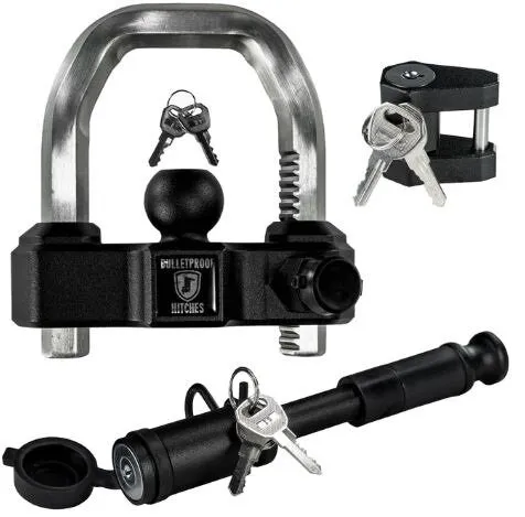 BulletProof 5/8 Locking Pin 2-Pack Keyed Alike BPLP2 product image