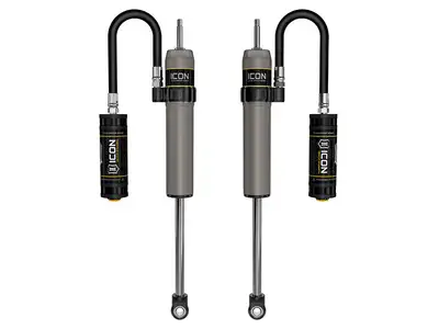 ICON Vehicle Dynamics ICON 2022-2026 Toyota Tundra 0-1.5” Lift/2023-2026 Sequoia 0-4" Lift, Rear, V.S. 2.5 Aluminum Series Shock Absorbers, Remote Reservoir, Pair