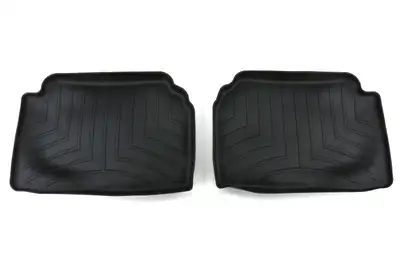 Weathertech 2002 - 2007 Subaru Impreza Black Rear FloorLiner Two-piece part / 2002 + Subaru WRX Sedan Black Rear FloorLiner Two-piece part / 2002 + Subaru WRX Wagon Black Rear FloorLiner Two-piece part