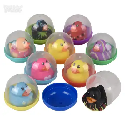 No Brand 1.5\" Rubber Duckling Assortment In 2\" Capsule 250ct