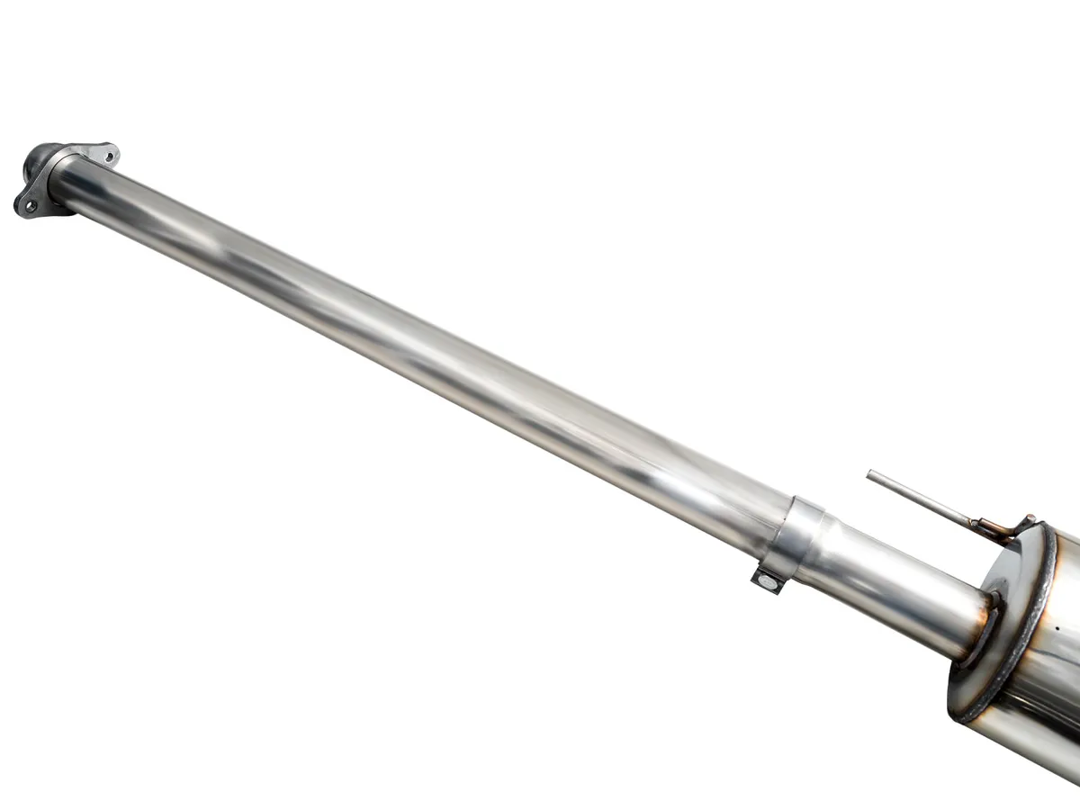 AWE 0FG Non-Resonated Catback for 21 Ford F-150 Tremor (With Bumper Cutouts) - Chrome Silver Tips 3020-32402 product image