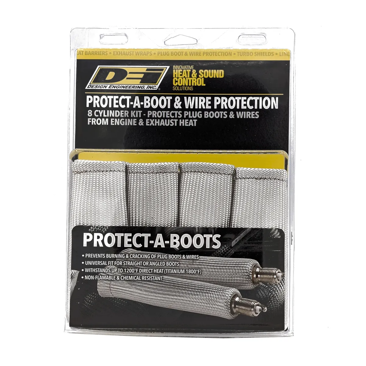 DEI 10552 Protect-A-Boot Ringless Sleeve 6 Silver 8-Pack 010552 product image