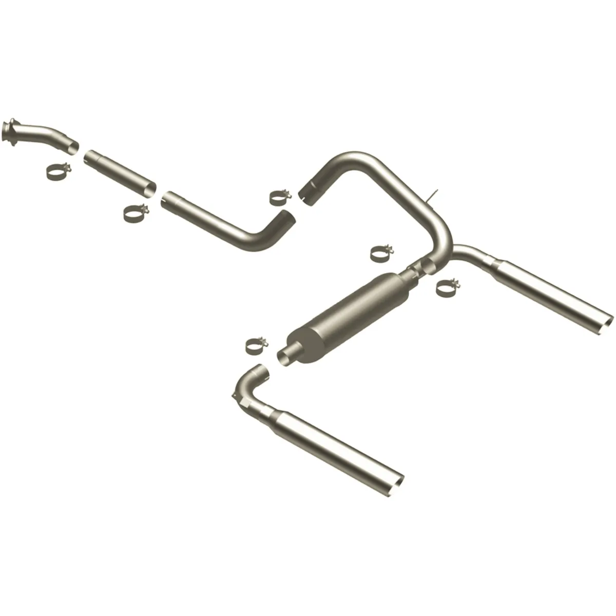 MagnaFlow Exhaust Products 16829 Street Series Stainless Cat-Back System product image