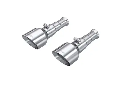 MBRP Exhaust 2009-2018 Ram 1500 and 2019-2024 Ram 1500 5.7L Hemi Exhaust Tips, Armor Pro 5 Inch OD Dual Wall Angle Cut. Sold In Pairs MBRP