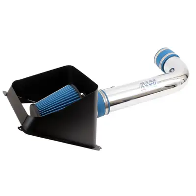 BBK Performance Chevrolet GM Truck 5.3 6.2 Cold Air Intake Kit Powder Coated Chrome 14-19