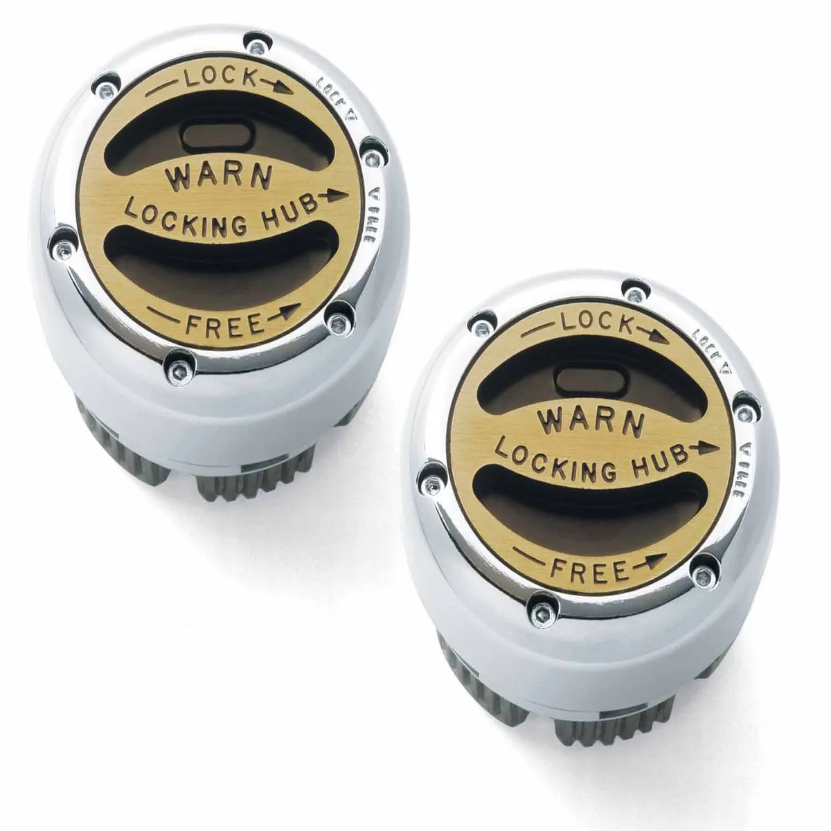 WARN - Warn Industries Premium Manual Locking Hubs for Dana 50 and 60 series axles with 30 spline outer shafts. Sold in pairs. product image