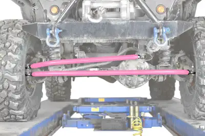 Steinjager Steinjäger Suspensions Wrangler TJ 1997-2006 Steering Crossover Kit Pinky