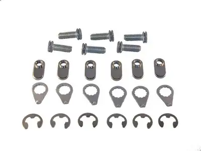 Stage 8 Collector Bolt Kit - 6pt 3/8-16 x 1in (6)