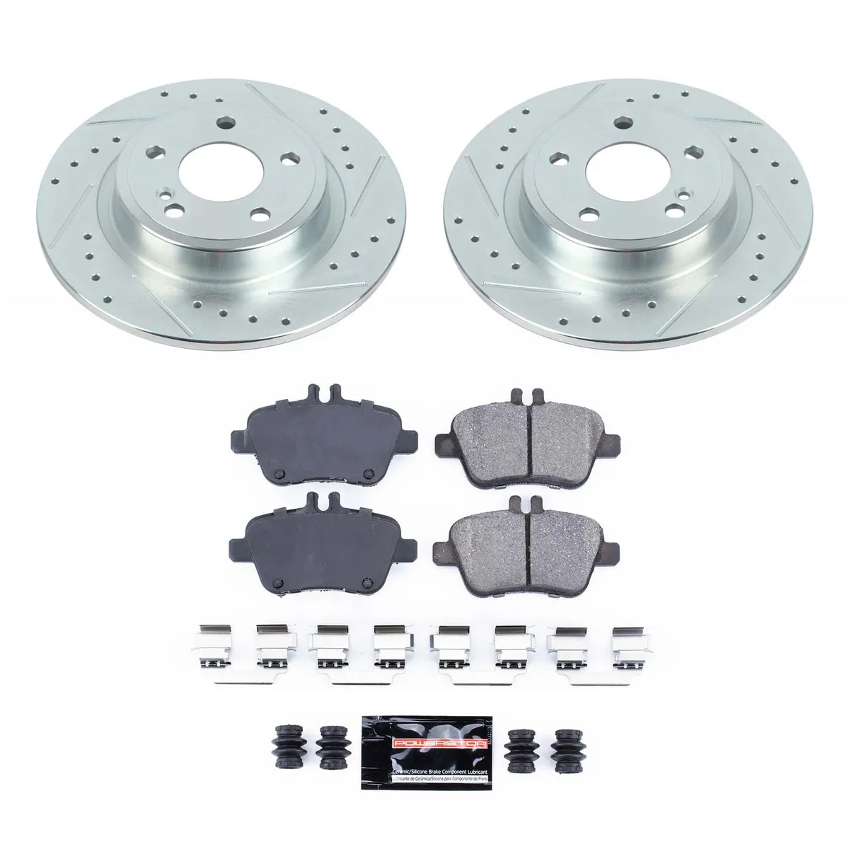 Rear Infiniti Qx30 2019-2017 Mercedes-Benz B250e 2017-2016 b Electric Drive 2015-2014 Cla250 2019-2014 Gla250 2019-2015 Z23 Evolution Brake Kit product image
