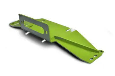 Steinjager Steinjäger Recovery and Towing Wrangler TJ 1997-2006 Winch Plate Gecko Green